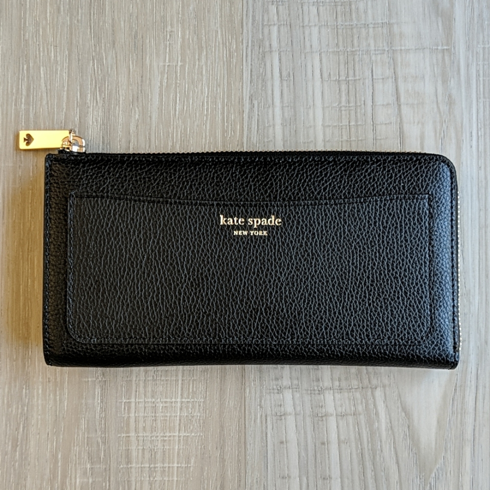 kate spade l zip wallet